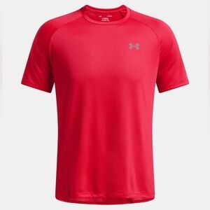 Under Armour Red Tech Short Sleeve Tee Size XL